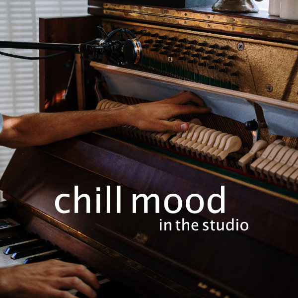 chill mood in the studio