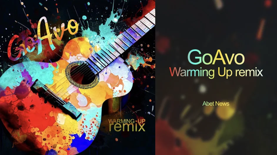 GoAvo Warming Up remix post banner art