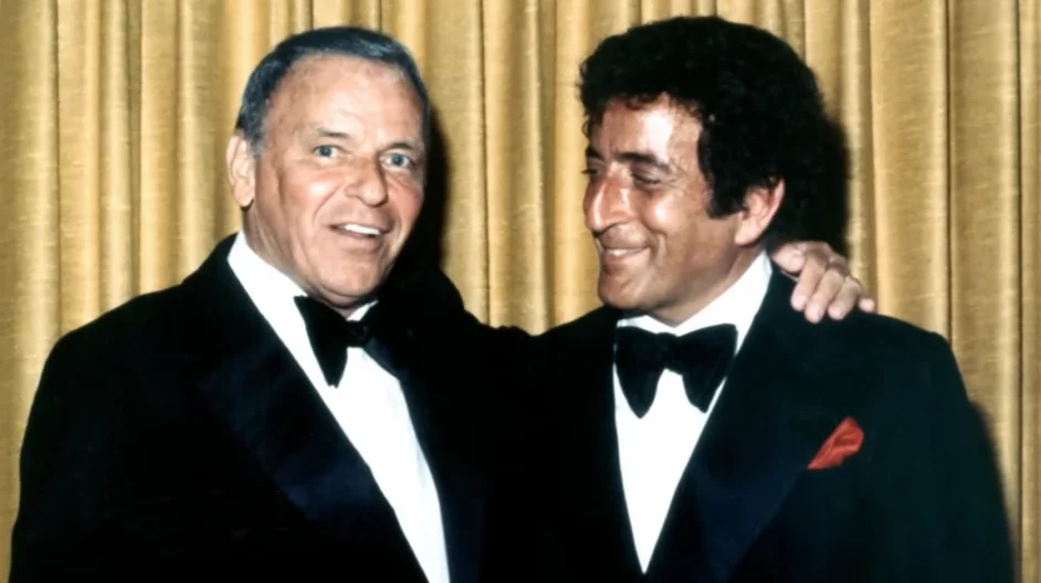 Tony Bennett with Frank Sinatra