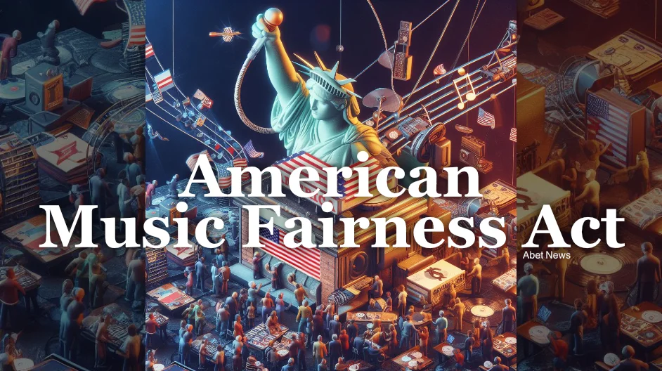 American Music Fairness Act banner