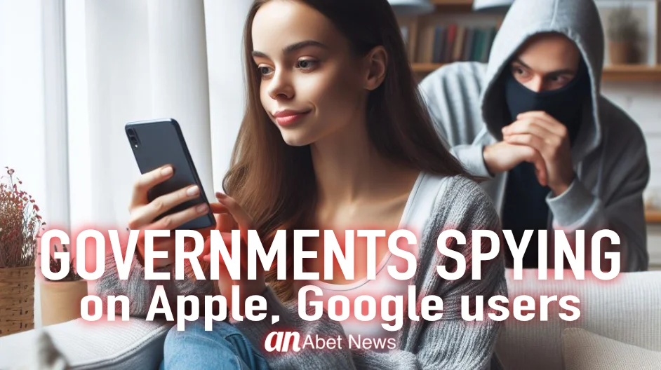 Governments spying on Apple, Google users banner