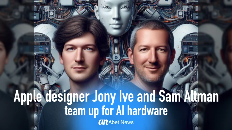 Apple designer Jony Ive and Sam Altman team up for AI hardware banner