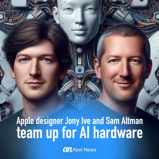 Apple designer Jony Ive and Sam Altman team up for AI hardware post