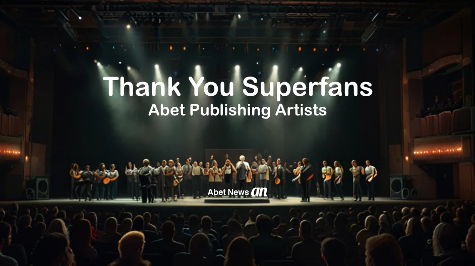 Thank You Superfans Abet Publishing Artists post banner