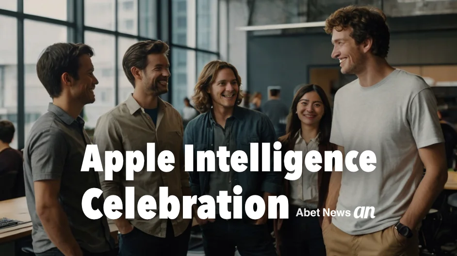 Apple Intelligence Celebration post banner