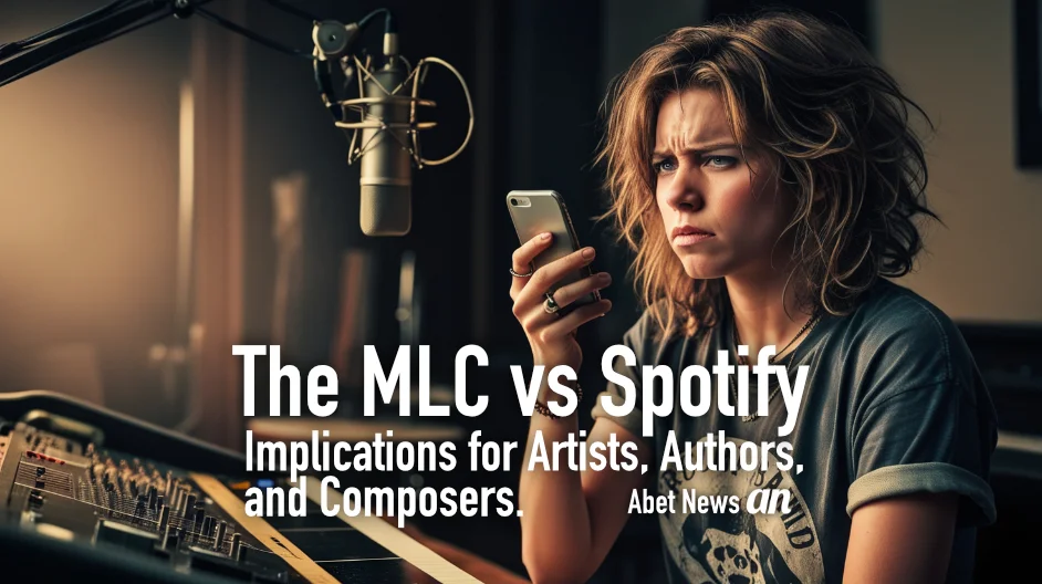 The MLC vs Spotify: Implications for Artists, Authors, and Composers banner