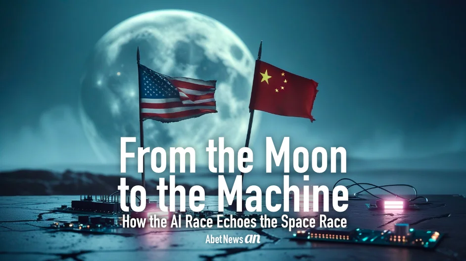 From the Moon to the Machine: How the AI Race Echoes the Space Race banner