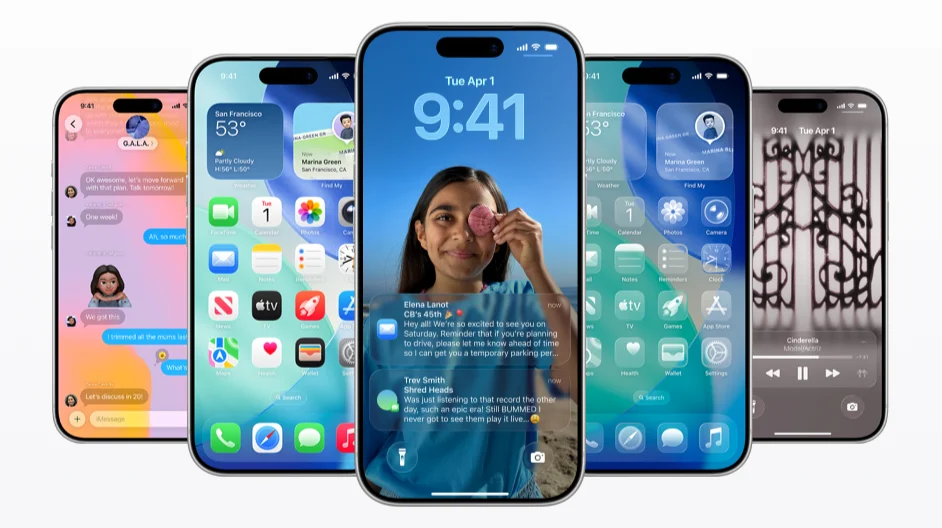 iOS New look. Even more magic.