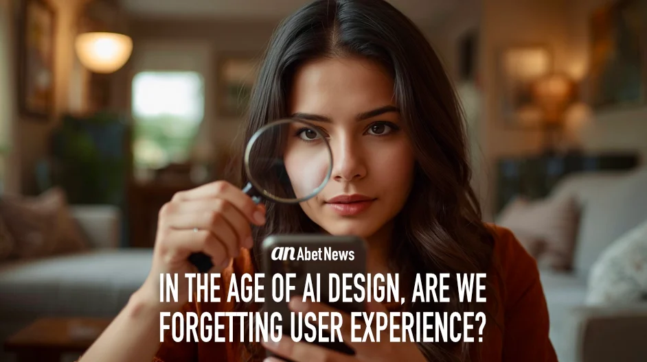 Cover art, In the Age of AI Design, Are We Forgetting User Experience?