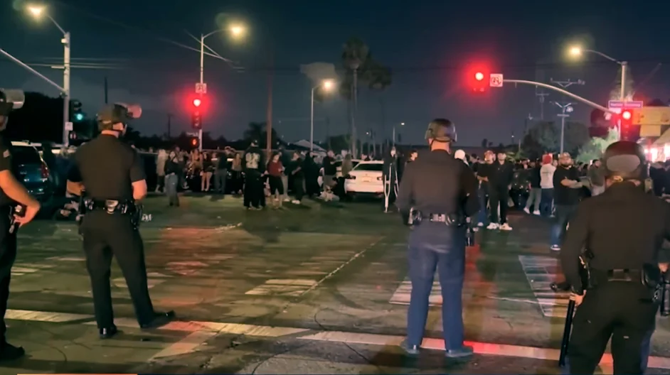 The Technology Behind LAPD’s Operation Street Sweeper. Footage 3