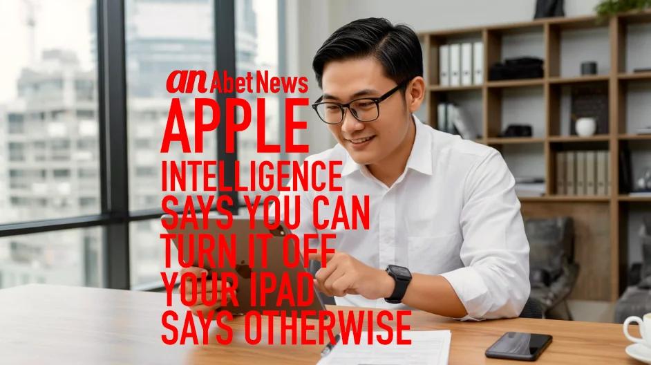 Apple Intelligence Says You Can Turn It Off. Your iPad Says Otherwise. Cover Art